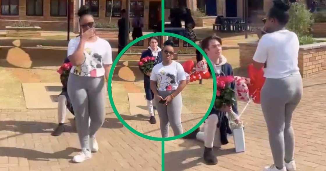 A high schooler proposed to his bae A high schooler proposed to his bae