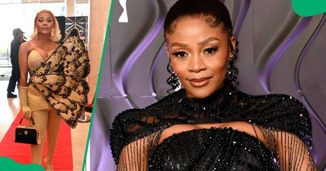 Thembi Seete stunned in her new selfies. Thembi Seete stunned in her new selfies.