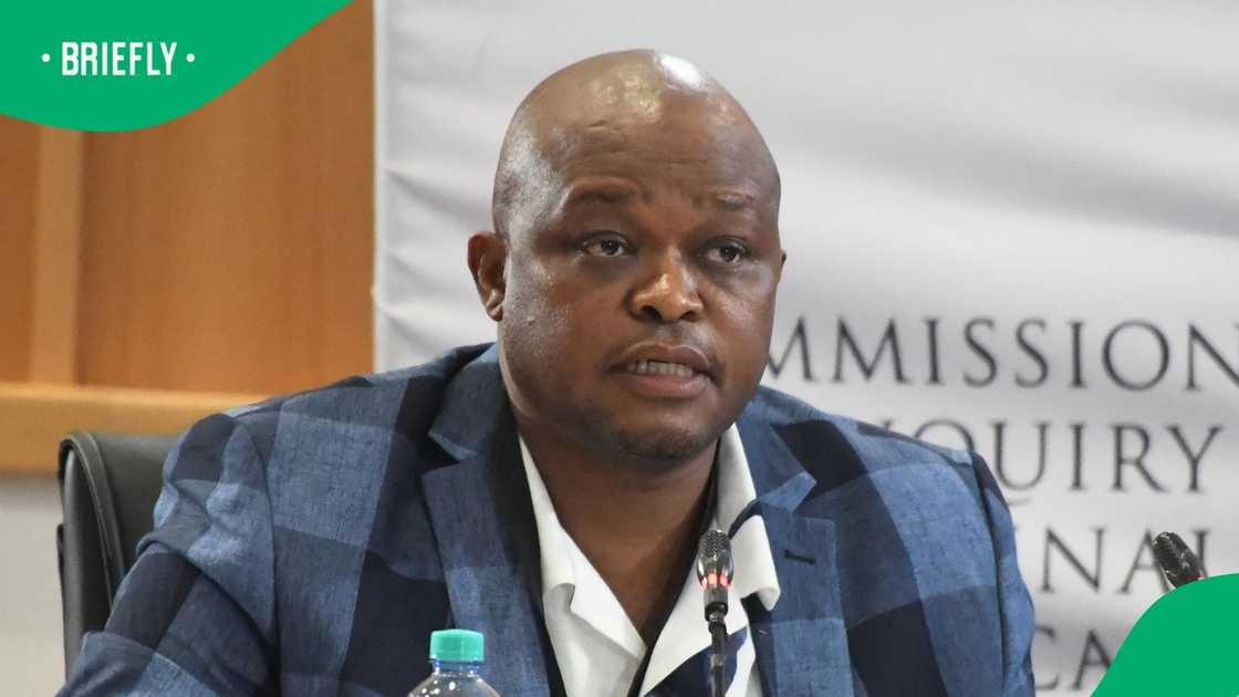 Brown Mogotsi defended Senzo Mchunu when he testified before the Madlanga Commission Brown Mogotsi defended Senzo Mchunu when he testified before the Madlanga Commission