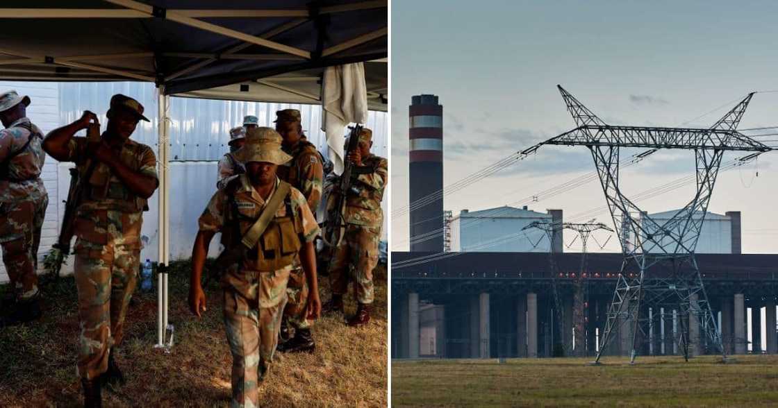 The government paid SANDF R146 million to protect Eskom power stations