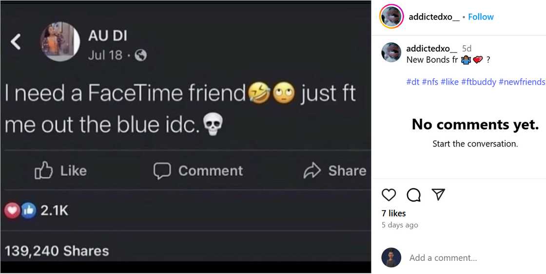 NFS in the context of New Friends.