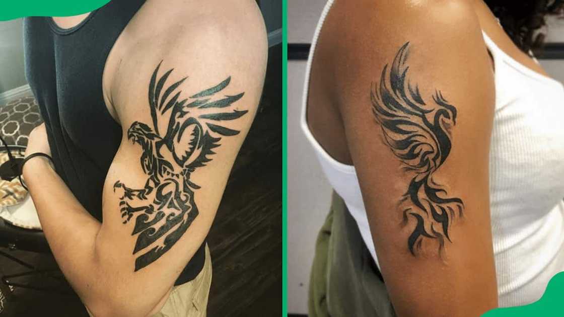 Tribal phoenix tattoos Tribal phoenix tattoos