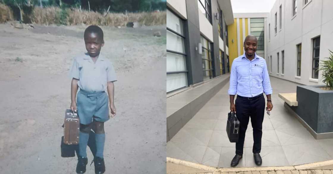 "Aromat": Young Man Stuns the Net With His Amazing Then and Now Snaps "Aromat": Young Man Stuns the Net With His Amazing Then and Now Snaps