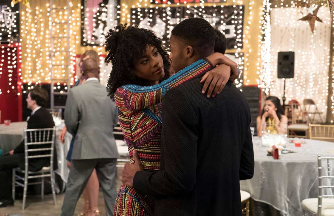 Black students on prom night