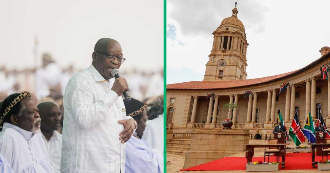 The IEC revealed that the former president Jacob Zuma cannot return to the Union Buildings as president The IEC revealed that the former president Jacob Zuma cannot return to the Union Buildings as president