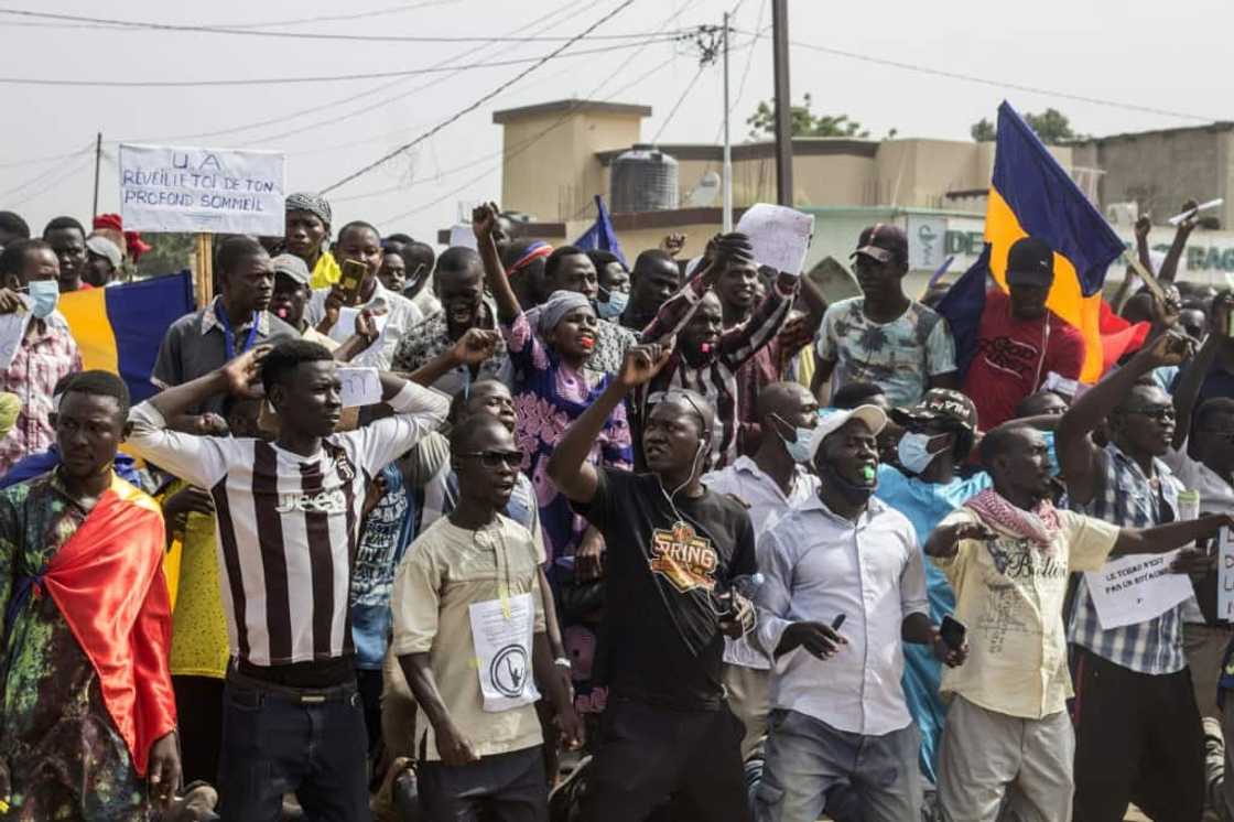 Anti-junta demonstrators last year. A coalition of opposition parties and members of civil society, Wakit Tamma, says it will not show up to the talks