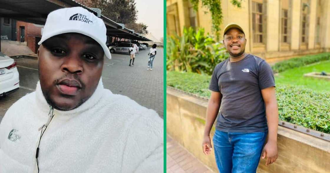 A man showed off his living space after moving out of his parents' house. A man showed off his living space after moving out of his parents' house.