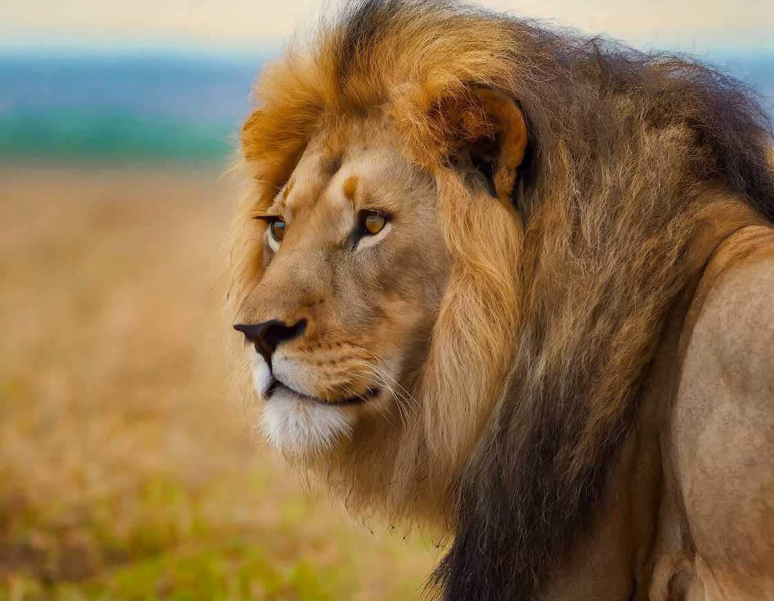 Social media users were shocked at how big male lions are after seeing them in a video shared on Instagram