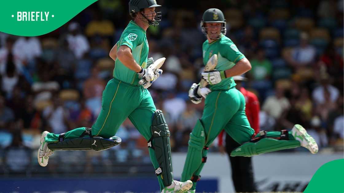 Albie Morkel, AB de Villiers, South Africa, ICC Twenty Super Eight Albie Morkel, AB de Villiers, South Africa, ICC Twenty Super Eight