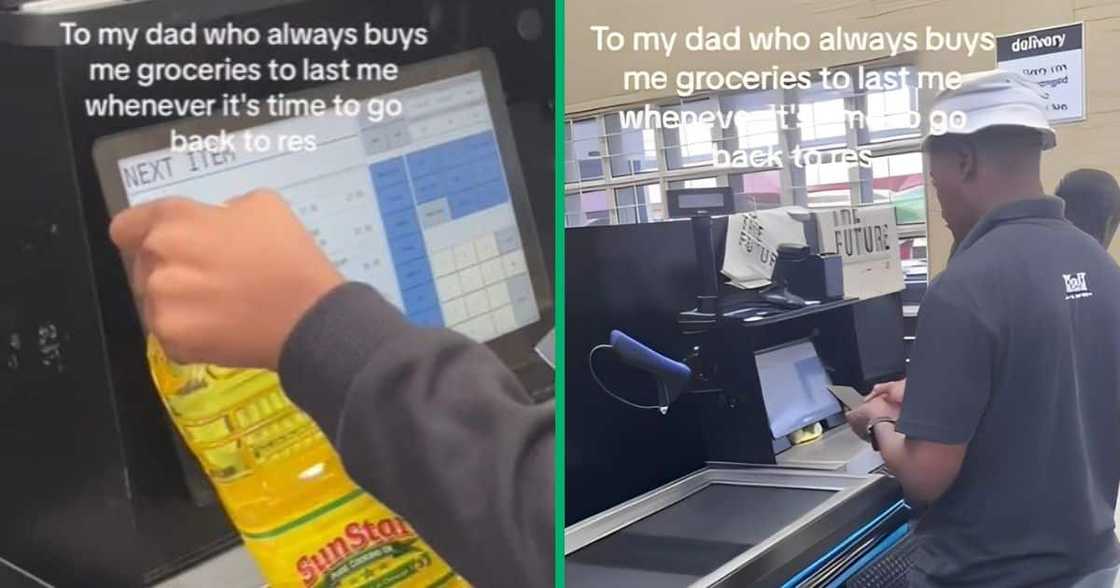 TikTok video shows a dad paying for daughter's university