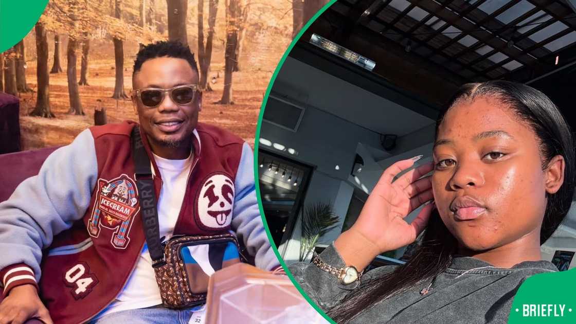 Naledi Aphiwe and DJ Tira show off dance moves Naledi Aphiwe and DJ Tira show off dance moves