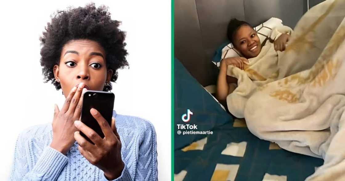 A man tried force his girlfriend to face her fear of chickens in a TikTok video A man tried force his girlfriend to face her fear of chickens in a TikTok video