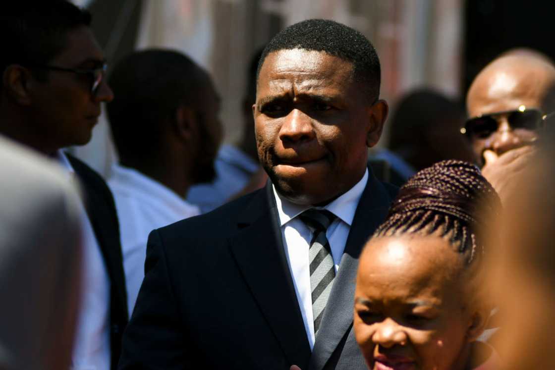 Lieutenant-General Nhlanhla Mkhwanazi had a meeting with delegates of the National Council of Provinces