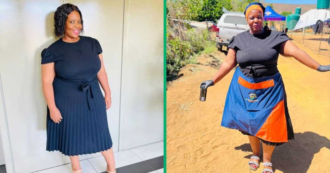The lady in Gauteng creates many jobs with her business The lady in Gauteng creates many jobs with her business