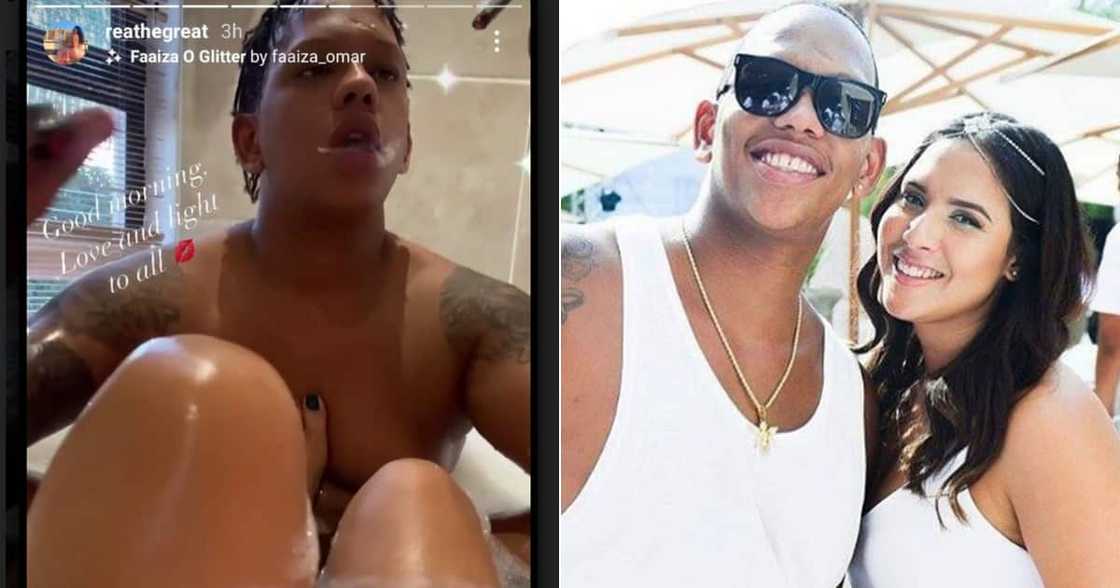 Da Les’ baby momma shares steamy pic amid cheating rumours Da Les’ baby momma shares steamy pic amid cheating rumours