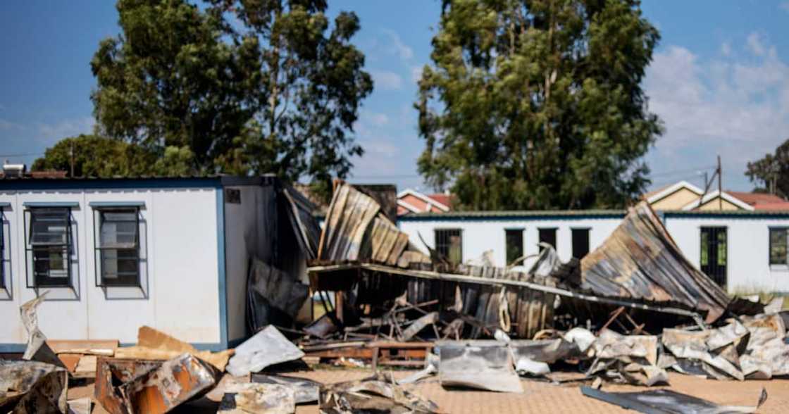 R140 million, damaged schools in KwaZulu-Natal and Gauteng, unrest, No money to fix schools