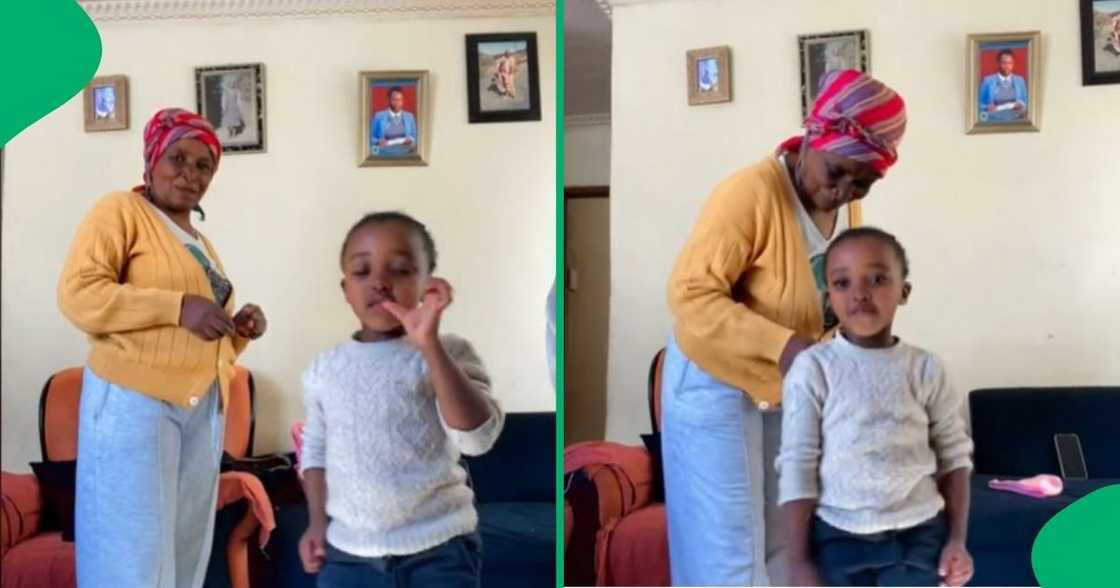 Gogo and granddaughter's dance video wins hearts