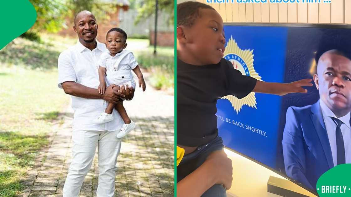 The boy called the General a good man who is protecting the country and chasing criminals The boy called the General a good man who is protecting the country and chasing criminals