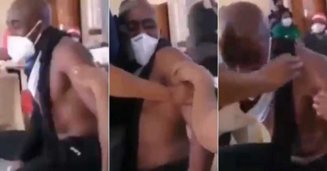 Mzansi, Wowed, Video, Man, Needle Mzansi, Wowed, Video, Man, Needle
