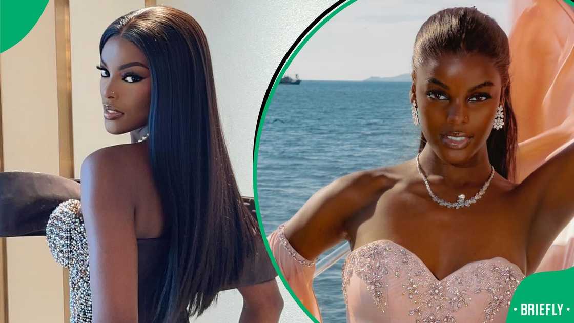 Chidimma Adetshina's mom arrives in court Chidimma Adetshina's mom arrives in court