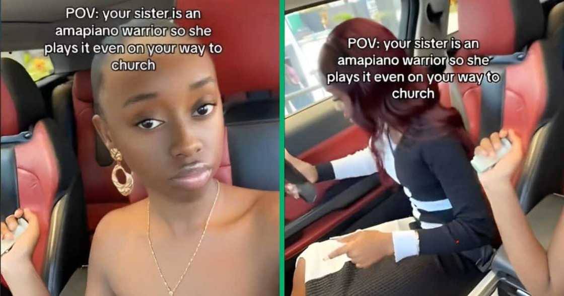 TikTok video shows woman's dancing to amapiano before church