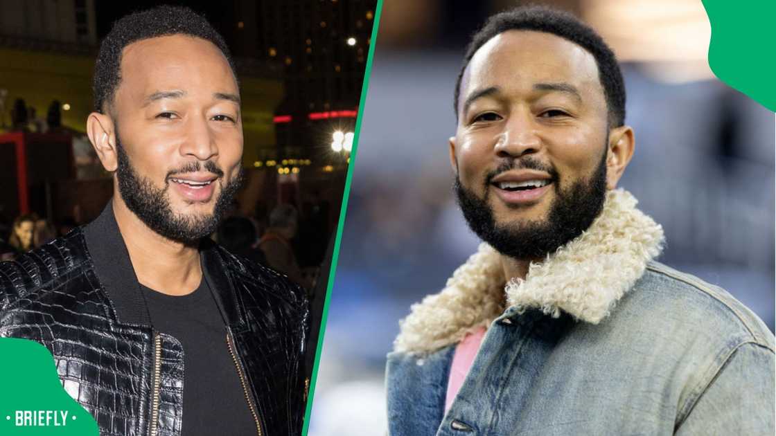 John Legend sang for the firefighters in LA. John Legend sang for the firefighters in LA.