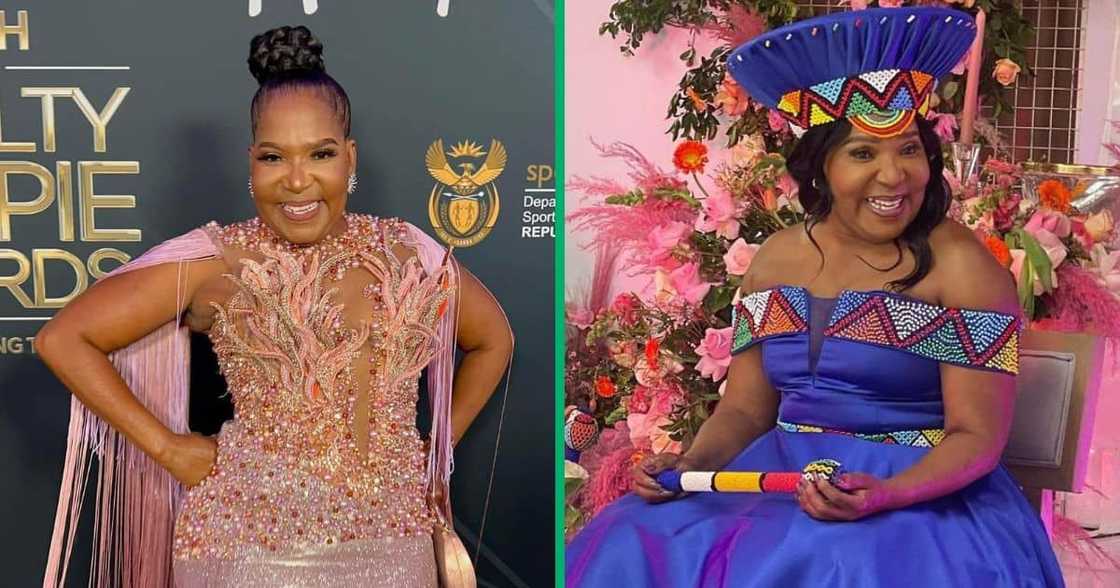 Sannah Mchunu looked stunning at the Mpumalanga TV launch Sannah Mchunu looked stunning at the Mpumalanga TV launch