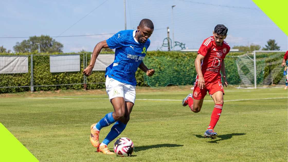 Mamelodi Sundowns defeat Al Arabi in Austria. Mamelodi Sundowns defeat Al Arabi in Austria.