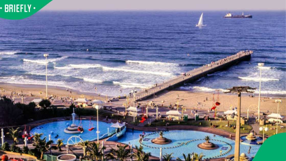 A pic of the Durban beachfront.