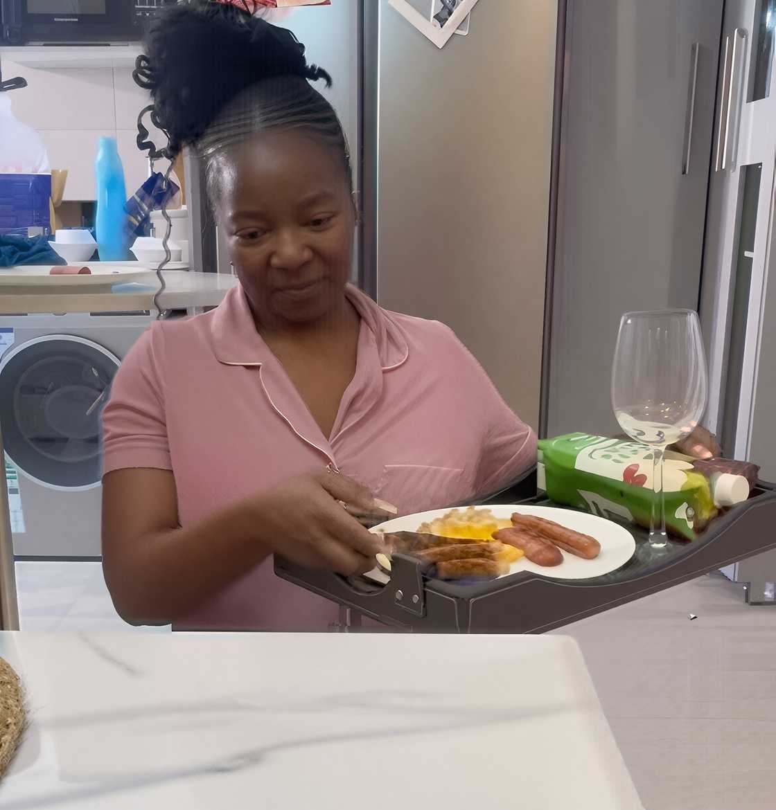 A woman offered a glimpse into her idea of being a submissive wife.