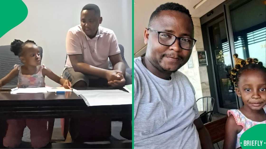 TikTok users wondered what the rest of the year was going to be like after seeing a dad and daughter's homework clip TikTok users wondered what the rest of the year was going to be like after seeing a dad and daughter's homework clip