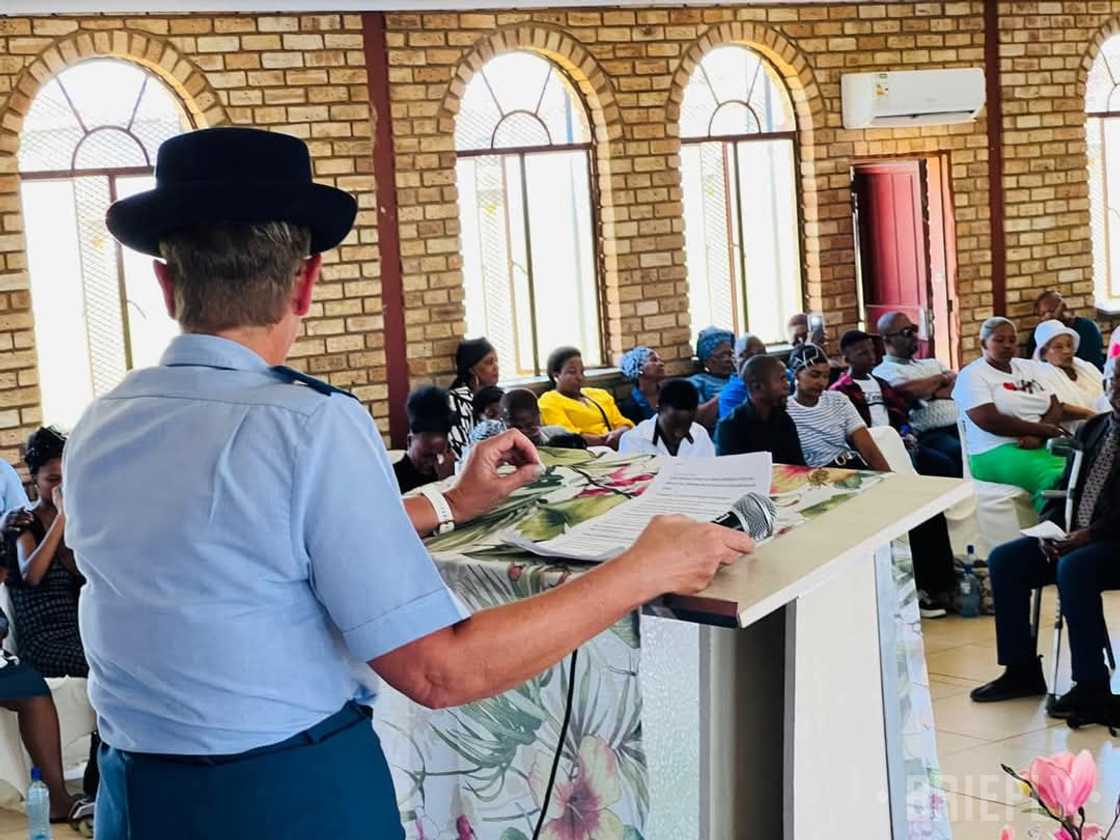Hawks probe continues as memorial held for slain Jouberton female Sergeant Fundiswa Motlhaoleng Hawks probe continues as memorial held for slain Jouberton female Sergeant Fundiswa Motlhaoleng