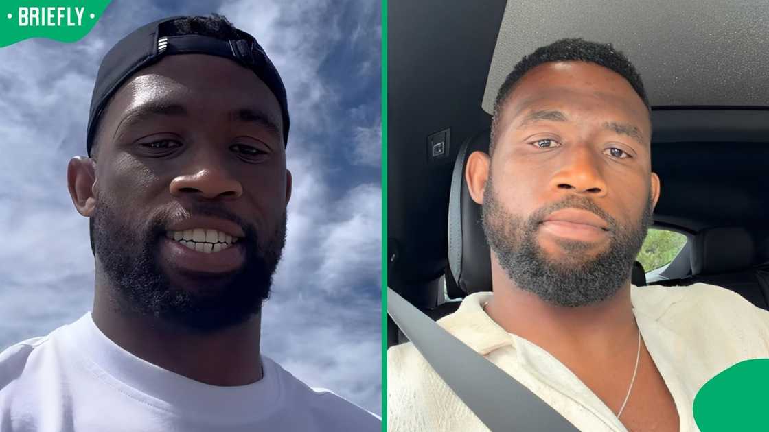 Siya Kolisi experienced an igwijo while shopping.