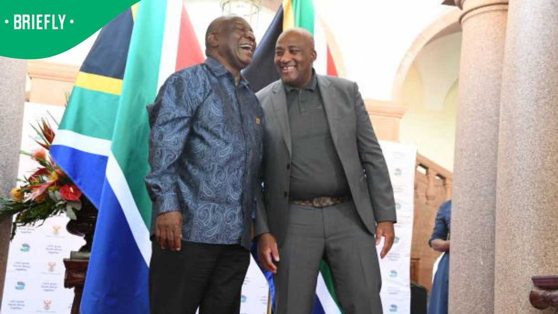 Ramaphosa and McKenzie Ramaphosa and McKenzie