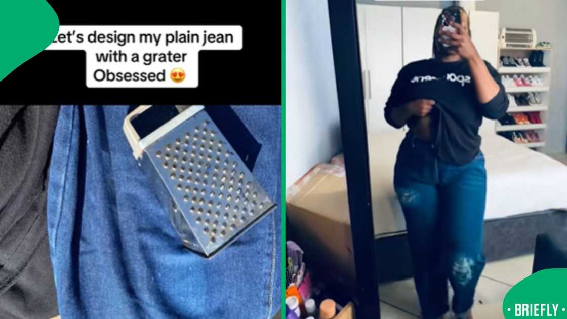 A TikTok post revealed an easy technique to give jeans a new, stylish twist without buying anything new A TikTok post revealed an easy technique to give jeans a new, stylish twist without buying anything new