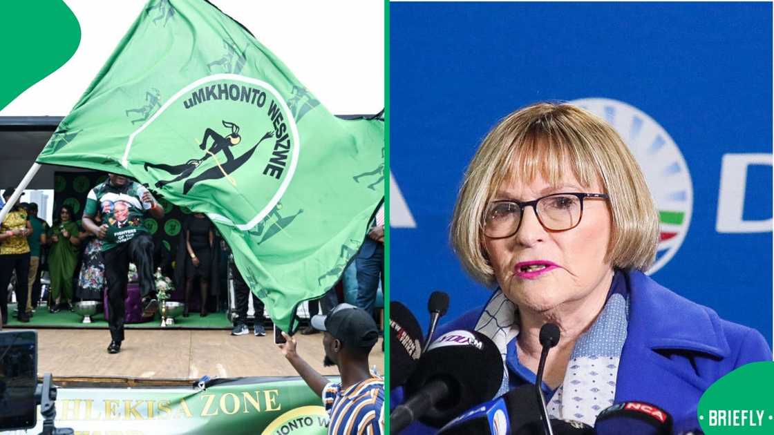 The MK Party rejected the Democratic Alliance's Helen Zille's desire to be the mayor of Johannesburg The MK Party rejected the Democratic Alliance's Helen Zille's desire to be the mayor of Johannesburg