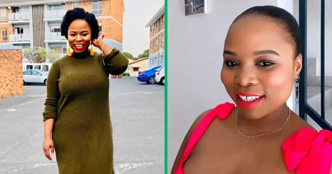 Black woman smiling and posing Black woman smiling and posing