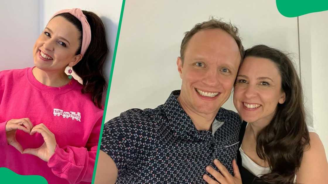 Ms. Rachel with her husband, Aron Accurso Ms. Rachel with her husband, Aron Accurso