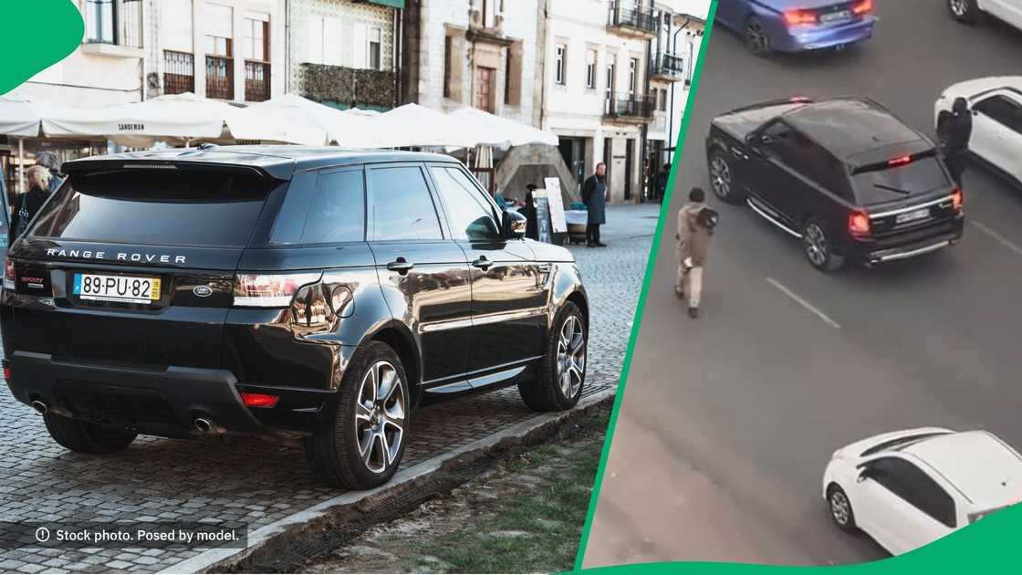 Range Rover driver nearly hijacked in Johannesburg traffic jam