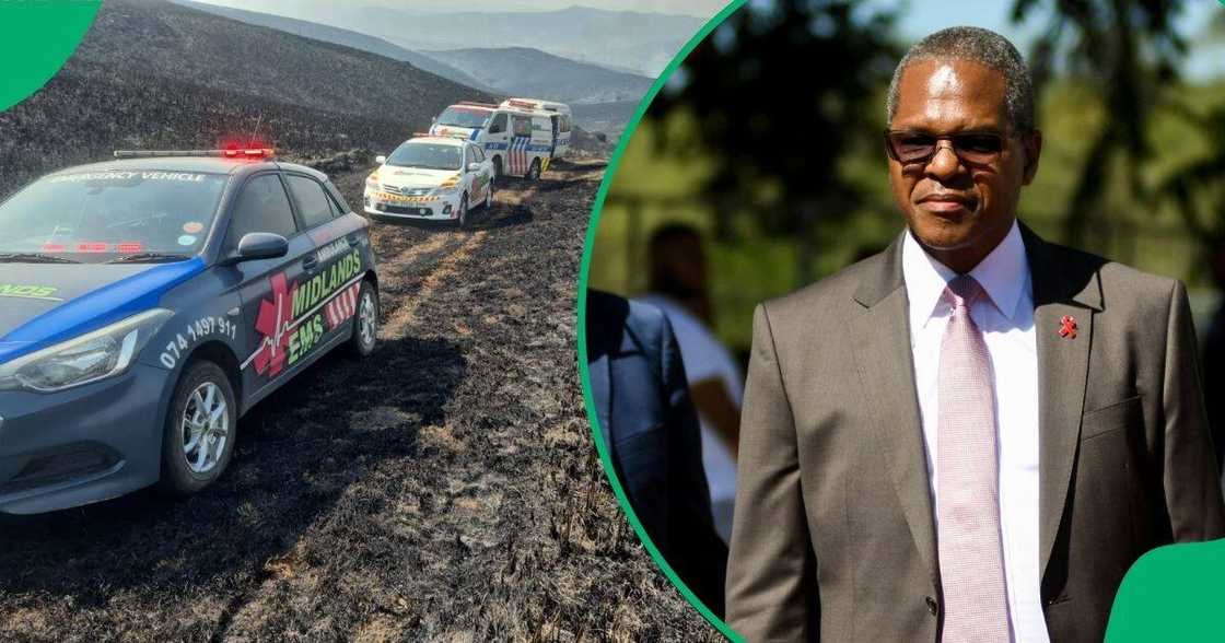 COGTA Minister Velenkosini Hlabisa will visit the affected area today. COGTA Minister Velenkosini Hlabisa will visit the affected area today.