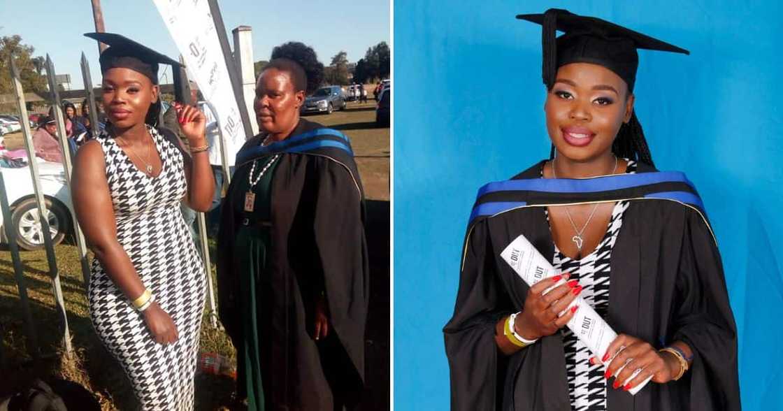 Nokubonga Nosihle graduates from DUT