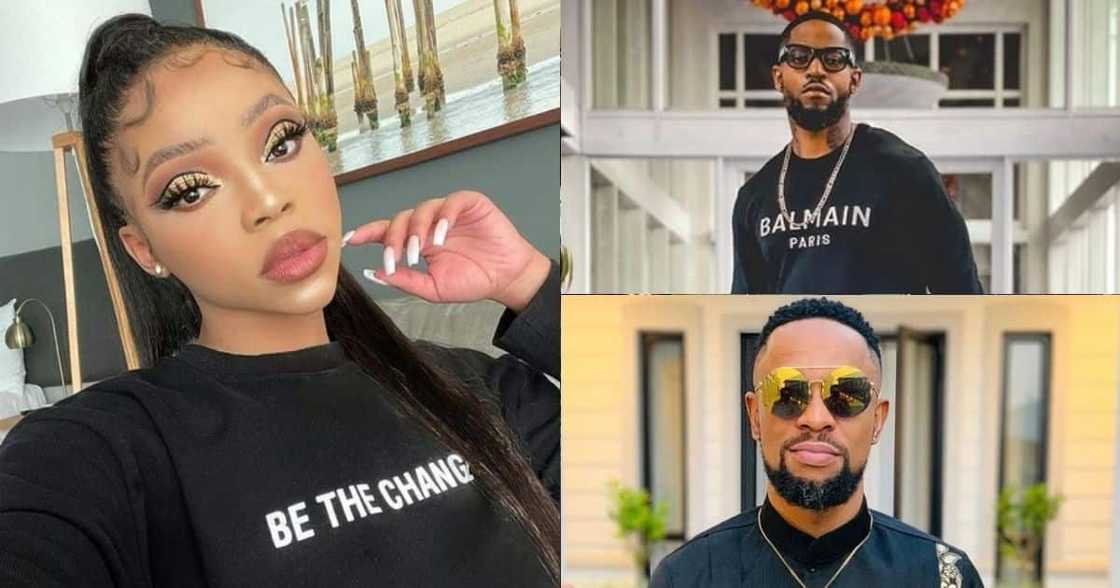 Prince Kaybee, SK Khoza, Faith Nketsi, celebs, cheating, 2021 Prince Kaybee, SK Khoza, Faith Nketsi, celebs, cheating, 2021