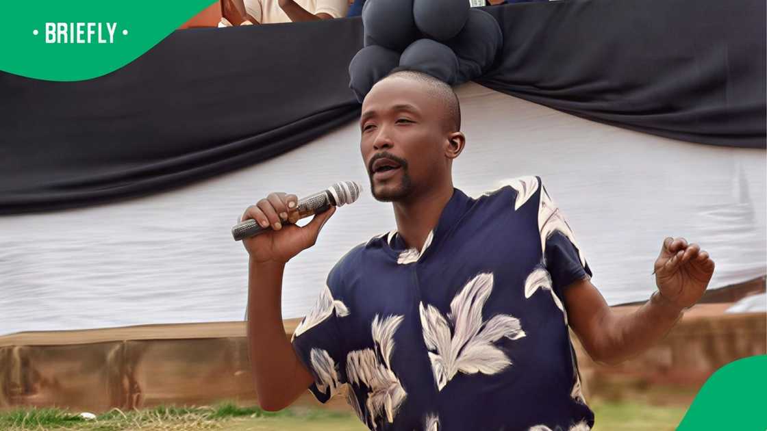 Man living with disability entertains crowd