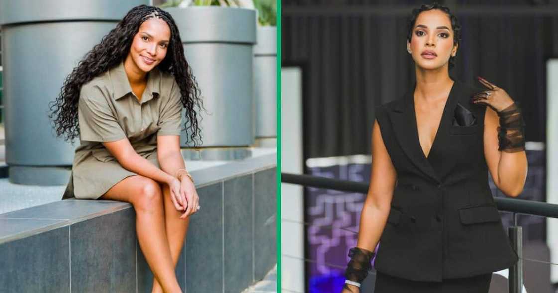 Liesl showed off a bold look at the SAFW. Liesl showed off a bold look at the SAFW.