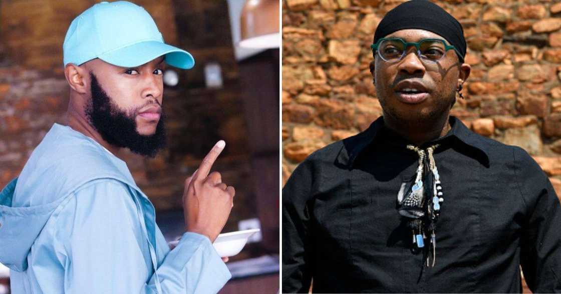 Mohale Motaung and Thami Dish Mohale Motaung and Thami Dish