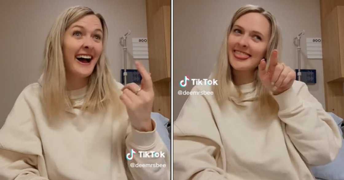 Mrs Bullock dancing in a hospital bed Mrs Bullock dancing in a hospital bed