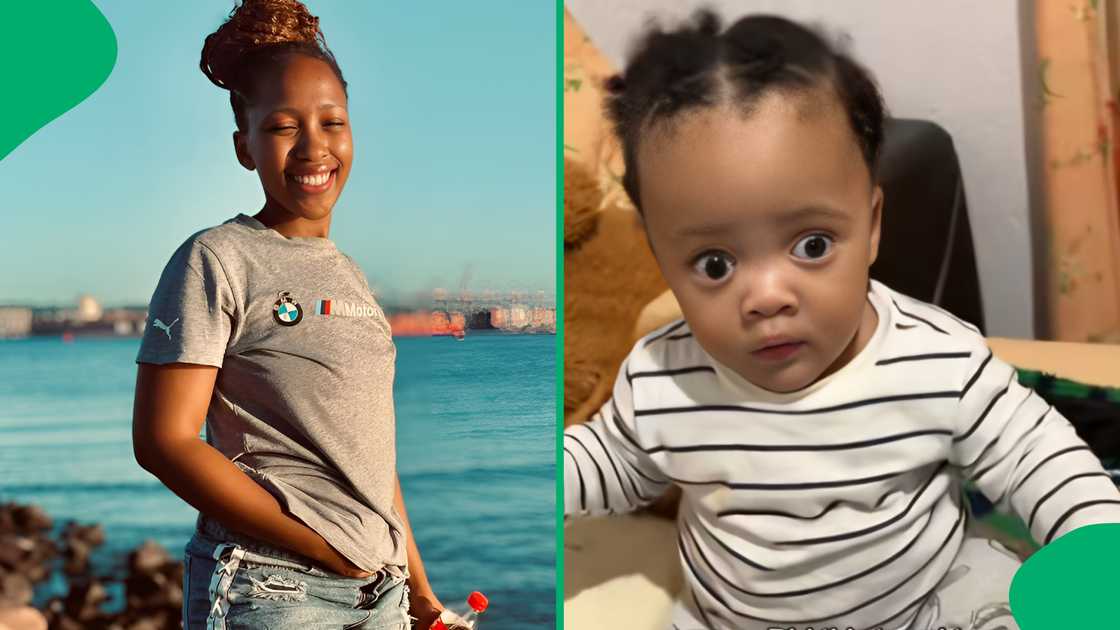 South Africans were obsessed with the baby's reaction. South Africans were obsessed with the baby's reaction.