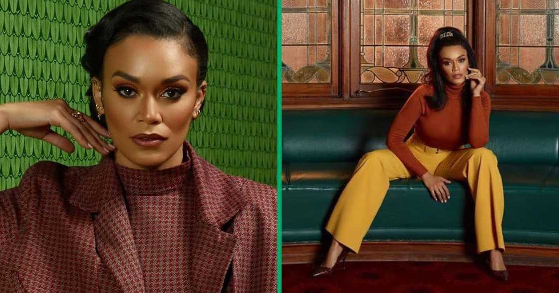 Pearl Thusi's viral dance to 'Water' challenge caused an online stir. Pearl Thusi's viral dance to 'Water' challenge caused an online stir.