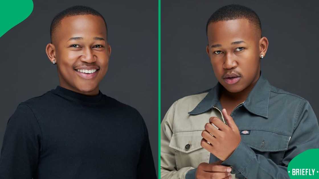 Lebohang Lephatsoana was crowned the Favourite Upcoming Actor of the Year