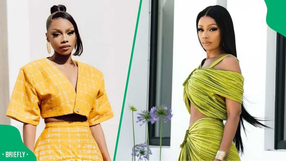 Bonang Matheba posted pictures from her safari stay